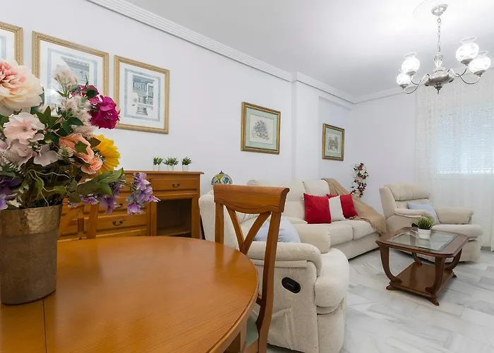 公寓 Avenida Playa 3 2 Banos 加的斯